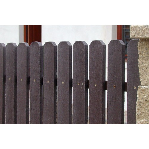 Plotovka 78x21, 0,98 m, s rovnou hlavou, černá