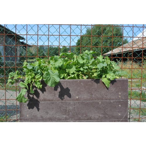 VYVÝŠENÝ ZÁHON 240 × 106 × 79 cm, HNĚDÁ