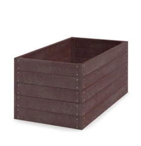 VYVÝŠENÝ ZÁHON 120 × 66 × 66 cm, HNĚDÁ