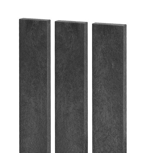 Plotovka 78x21, 0,78 m, s rovnou hlavou, černá