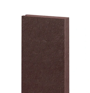 Palubka 132x32mm /1,2m bez pera s drážkou Hnědá